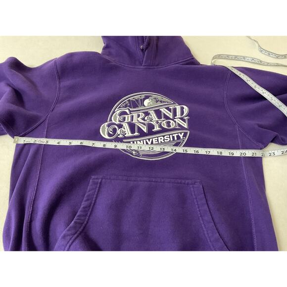 GCU Grand Canyon University Antelopes Men's Purple Pro Weave Hoodie Small - Picture 9 of 10